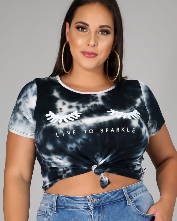 Plus Crop Top