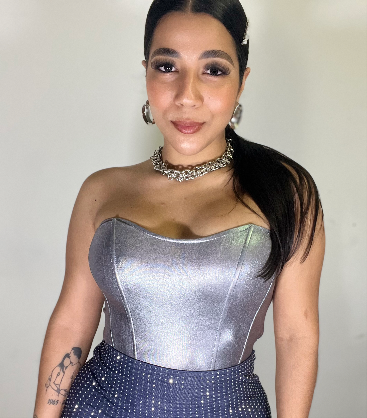 Gunmetal Corset