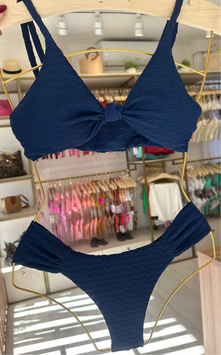 Navy Bikini Set
