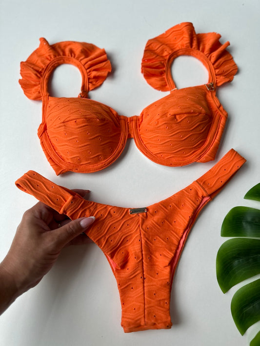 Orange Bikini Set