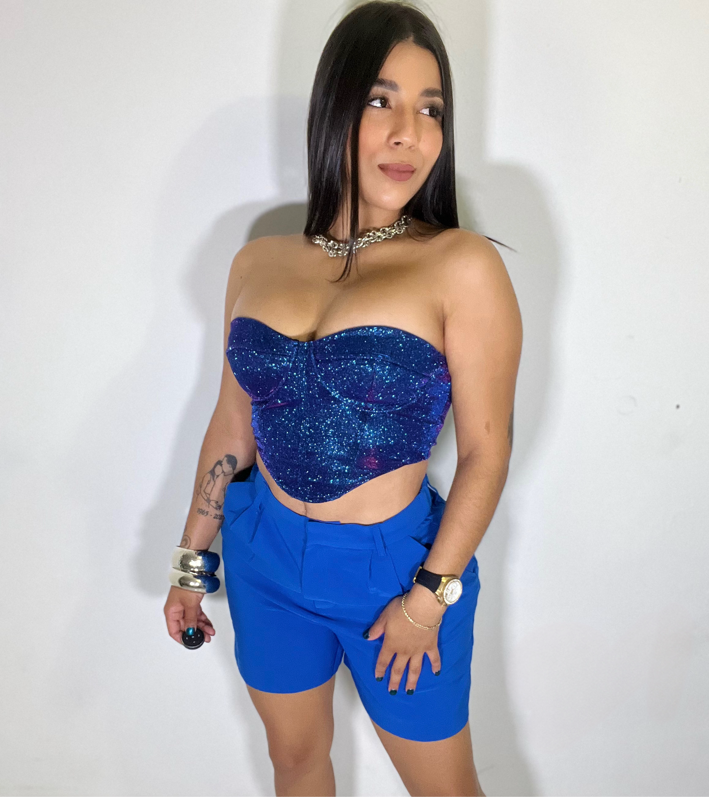 Cobalt Blue Short