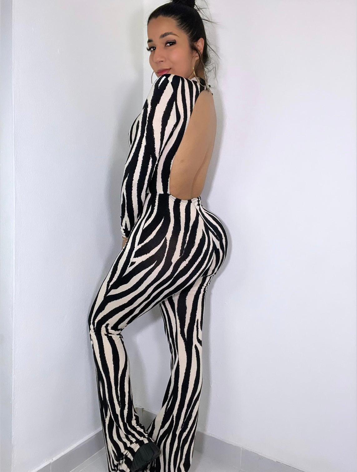 Zebra Jumpsuit